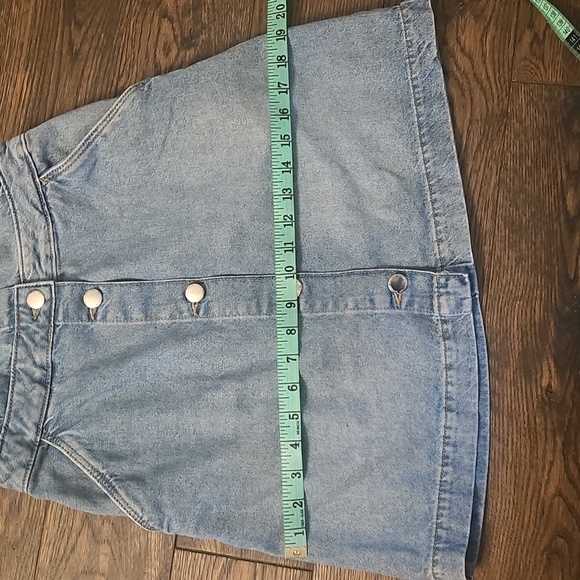 H&M overall denim jean dress - Picture 7 of 8